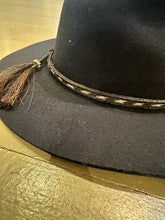 Black felt hat cowboy- fedora